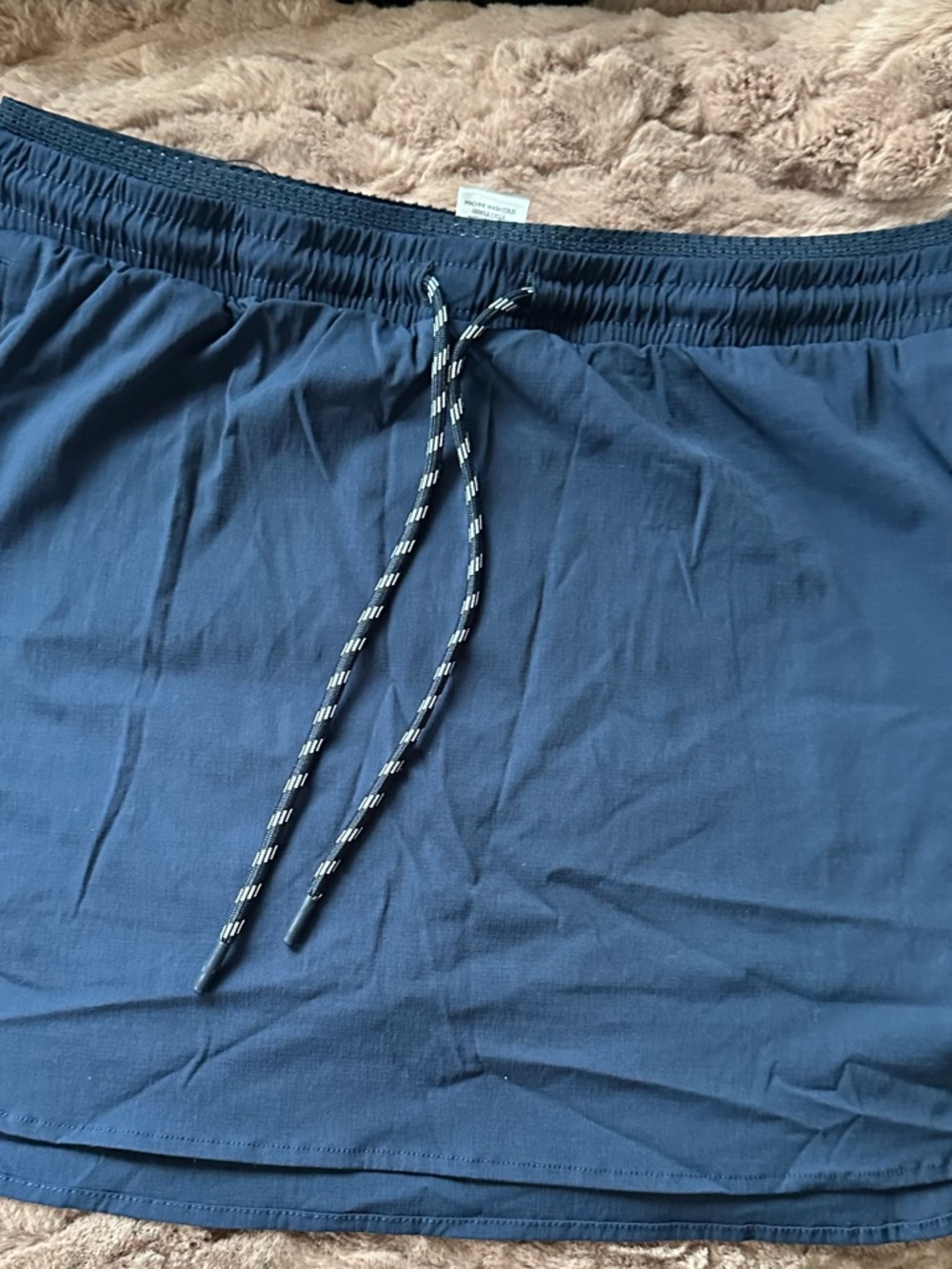 Women’s Navy Skort with Drawstring Waist